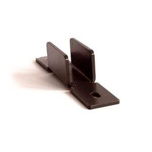 Spojky pro plotové profily – hnědé