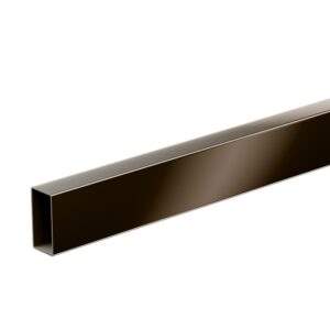 Kovový plotový profil | 2,0 m | 40 x 20 mm | tl. 1,2 mm | RAL 8017 | Práškově lakovaný