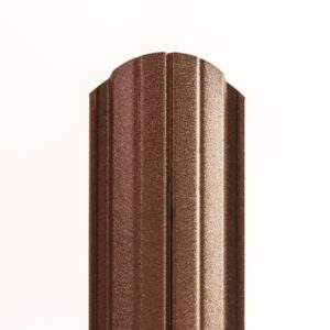 Plechová plaňka | Nora | Hnědá | Oboustranná - Rovné z obou stran