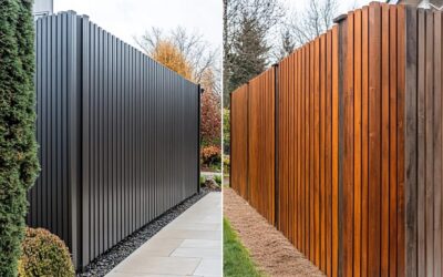 plechové nebo dřevěné ploty – co vybrat?