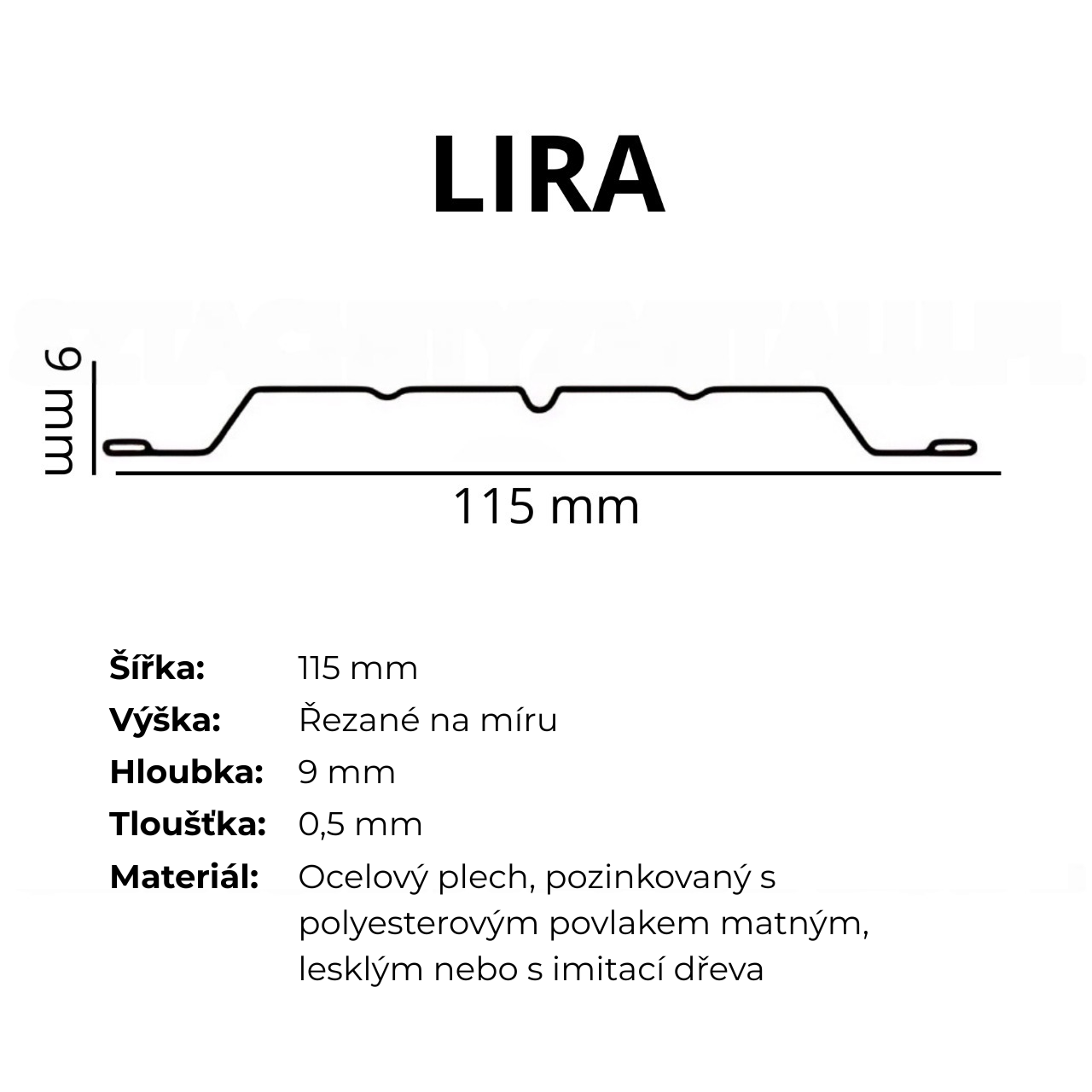 Plechová plaňka | Lira | Hnědá | Oboustranná - Obrázek 4